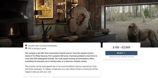 Port-Lympne- gift voucher